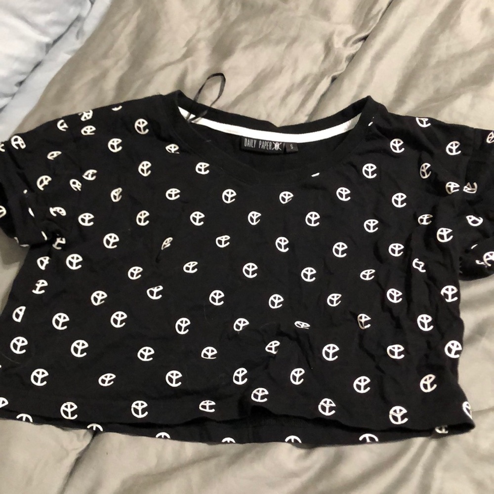 Yellow Claw Crop Top